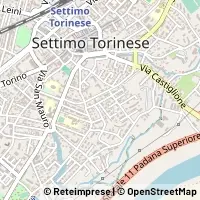 Kaart Settimo Torinese