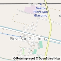 Térkép Pieve San Giacomo