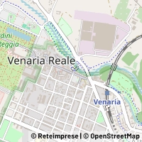 Mapa Venaria Reale