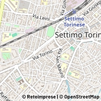 Kaart Settimo Torinese