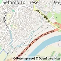 Kaart Settimo Torinese