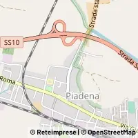 Kaart Piadena