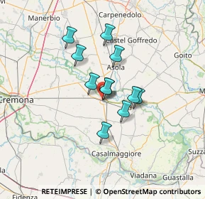 Mappa Via della Libertà, 26034 Piadena CR, Italia (9.53182)