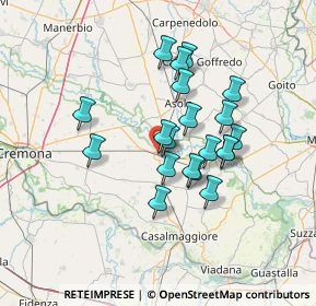 Mappa Viale Europa, 26034 Piadena CR, Italia (11.32)