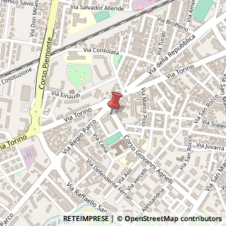 Mappa Via Regio Parco, 9, 10036 Settimo Torinese, Torino (Piemonte)
