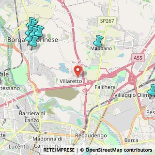 Mappa Via Benvenuto Cellini, 10071 Borgaro torinese TO, Italia (3.49)