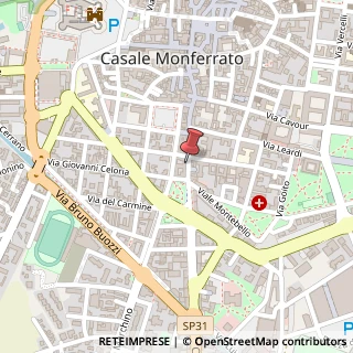 Mappa Via Roma, 20, 15033 Casale Monferrato, Alessandria (Piemonte)