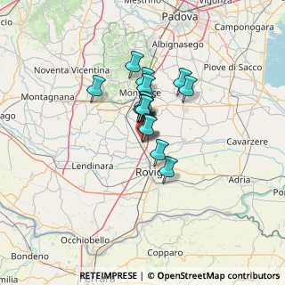 Mappa Via Nazionale, 35048 Stanghella PD, Italia (8.0275)