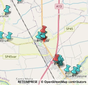 Mappa Via Nazionale, 35048 Stanghella PD, Italia (2.5695)