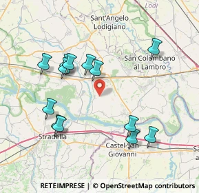 Mappa Via Cascine, 27010 Costa De' nobili PV, Italia (7.81231)