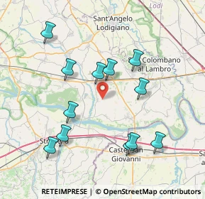 Mappa Via Cascine, 27010 Costa De' nobili PV, Italia (7.8425)