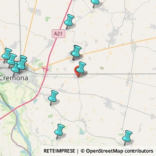 Mappa Via Guglielmo Marconi, 26030 Malagnino CR, Italia (5.69769)