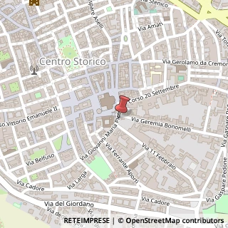 Mappa Via Giovanni Maria Platina, 26, 26100 Cremona, Cremona (Lombardia)