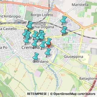 Mappa Via Angelo Ottolini, 26100 Cremona CR, Italia (0.774)