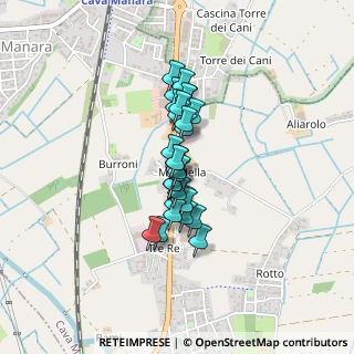 Mappa Strada Statale dei Giovi, 27051 Cava Manara PV, Italia (0.28571)