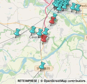 Mappa Strada Statale dei Giovi, 27051 Cava Manara PV, Italia (5.098)