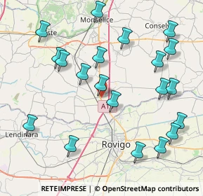 Mappa Via I Maggio, 35048 Stanghella PD, Italia (9.2955)