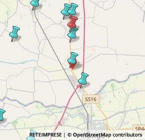 Mappa Via I Maggio, 35048 Stanghella PD, Italia (5.88455)