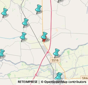 Mappa Via I Maggio, 35048 Stanghella PD, Italia (5.91273)