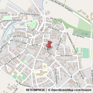 Mappa Via Torino, 15/1, 10040 Druento, Torino (Piemonte)