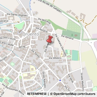 Mappa Via Roberto Morandi,  4, 10040 Druento, Torino (Piemonte)