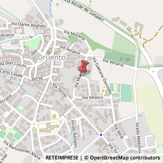 Mappa Via Morandi, 4, 10040 Druento, Torino (Piemonte)
