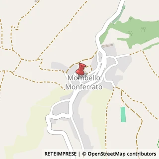Mappa Via Castello,  17, 15020 Mombello Monferrato, Alessandria (Piemonte)