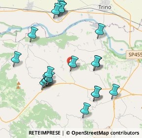 Mappa Via Emilio Bigliani, 15020 Mombello Monferrato AL, Italia (4.2855)