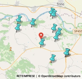 Mappa Via Emilio Bigliani, 15020 Mombello Monferrato AL, Italia (4.05833)