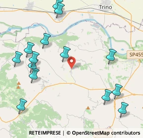 Mappa Via Emilio Bigliani, 15020 Mombello Monferrato AL, Italia (5.155)