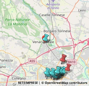 Mappa Piazza Don Alberione, 10078 Venaria Reale TO, Italia (6.0585)