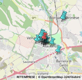 Mappa Piazza Don Alberione, 10078 Venaria Reale TO, Italia (0.73895)