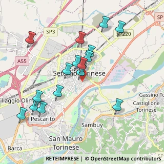 Mappa Via Peschiera, 10036 Settimo Torinese TO, Italia (2.01438)