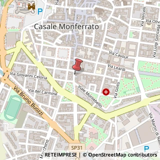 Mappa Via Roma, 23, 15033 Casale Monferrato, Alessandria (Piemonte)