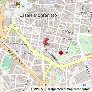 Mappa Piazza Martiri della Libertà, 30, 15033 Casale Monferrato, Alessandria (Piemonte)