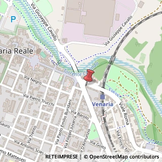Mappa Viale Roma, 4/B, 10078 Venaria Reale, Torino (Piemonte)