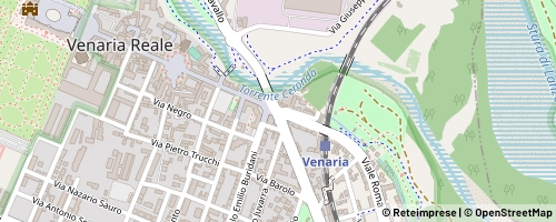 Mappa Venaria Reale