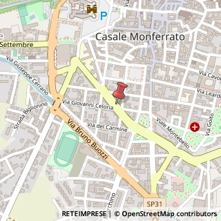 Mappa Corso Luigi Manacorda, 53, 15033 Casale Monferrato, Alessandria (Piemonte)
