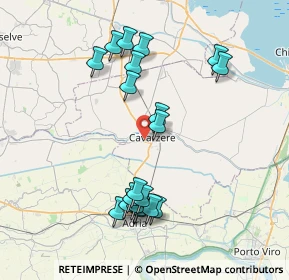 Mappa Via I Maggio, 30014 Cavarzere VE, Italia (7.864)