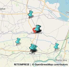 Mappa Via I Maggio, 30014 Cavarzere VE, Italia (5.6645)
