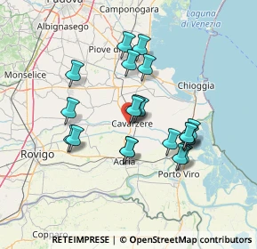 Mappa Via I Maggio, 30014 Cavarzere VE, Italia (12.2265)