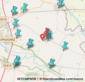 Mappa 46037 Roncoferraro MN, Italia (4.92333)