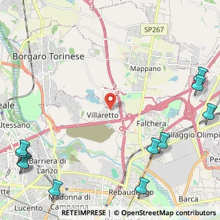 Mappa Via Benvenuto Cellini, 10071 Torino TO, Italia (3.69727)