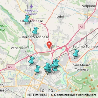 Mappa Via Benvenuto Cellini, 10071 Torino TO, Italia (4.44818)