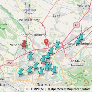 Mappa Via Benvenuto Cellini, 10071 Torino TO, Italia (4.78)