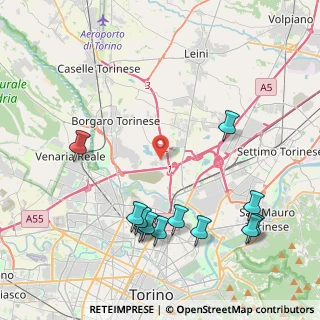 Mappa Via Benvenuto Cellini, 10071 Torino TO, Italia (4.90583)