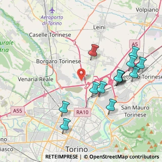 Mappa Via Benvenuto Cellini, 10071 Torino TO, Italia (4.31923)