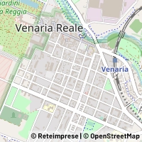 Mapa Venaria Reale