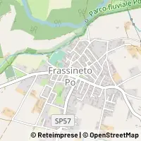 Kaart Frassineto Po