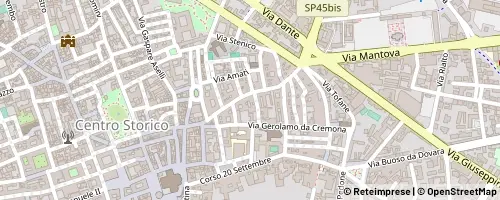 Mappa Cremona